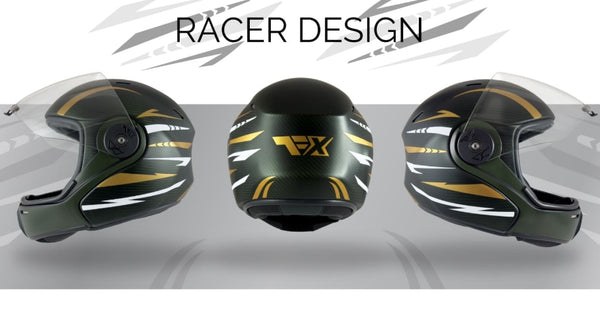 Tonfly TFX Full Face Helmet Hand Crafted Paint