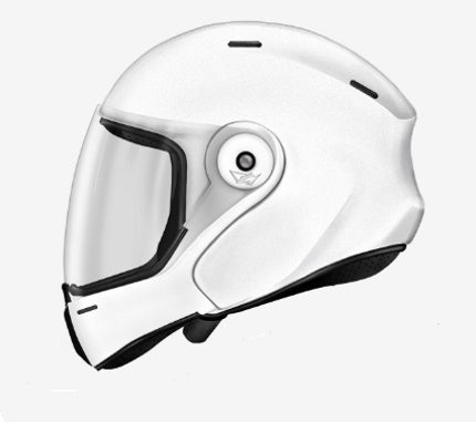 Tonfly TFX Full Face Helmet White