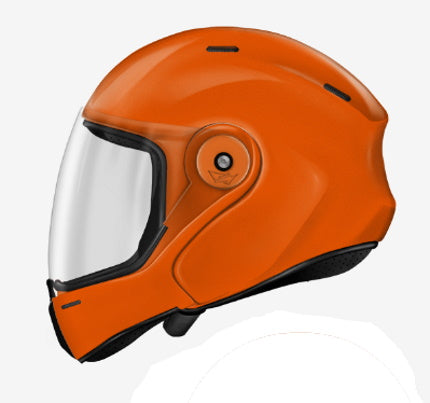 Tonfly TFX Full Face Helmet Orange